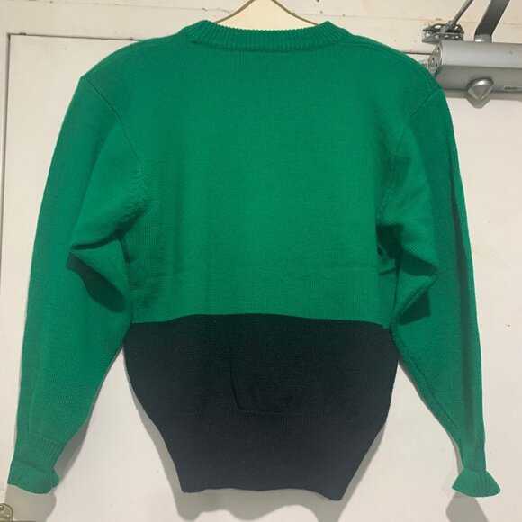 VINTAGE SPANNER KNITTED WOOL GRAPHIC SWEATERS SIZE L - Picture 4 of 12